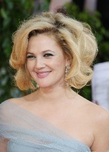 Drew Barrymore at the 66th Annual Golden Globe Awards