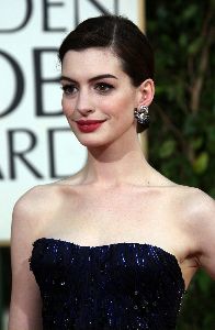 Anne Hathaway at the 66th Annual Golden Globe Awards