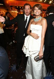 Eva Mendes arriving at the 66th Annual Golden Globe Awards 2009