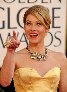 Christina Applegate  on the red carpet of the 66th Annual Golden Globe Awards held at the Beverly Hilton Hotel on January 11, 2009 in Beverly Hills, California