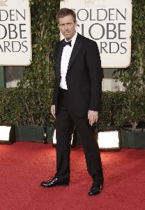 Hugh Laurie arrives at the 66th Annual Golden Globe Awards on January 11th 2009