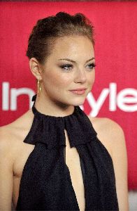 Emma Stone at the InStyle Magazine Golden Globe Awards after-party 2009