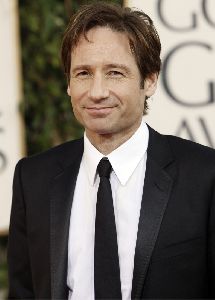 David Duchovny arrives at the 66th Annual Golden Globe Awards held at the Beverly Hilton Hotel on January 11, 2009 in Beverly Hills, California