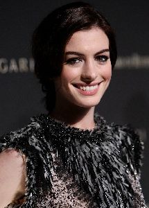 Anne Hathaway at the 2008 National Board of Review awards gala at Cipriani in New York City on Wednesday 14th January 2009