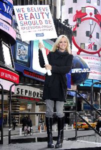 Jenny McCarthy at Military Island in NYCâ€™s Times Square on January 14th 2009