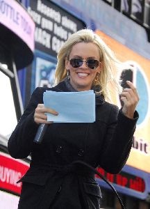 Jenny McCarthy at Military Island in NYCâ€™s Times Square on January 14th 2009