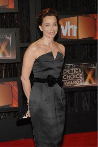 Kristin Scott Thomas on the red carpet of the VH1s 14th Annual Critics Choice Awards