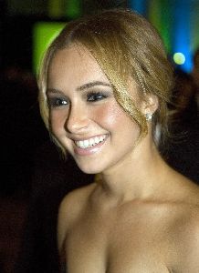 Hayden Panettiere arrives at the Andrew W. Mellon Auditorium which celebrated grassroot efforts to protect and improve the environment