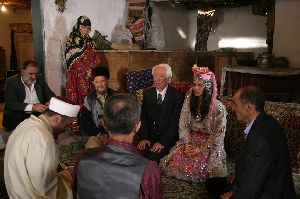 Selen Seyven from a turkish drama where is forced to marry a very old man