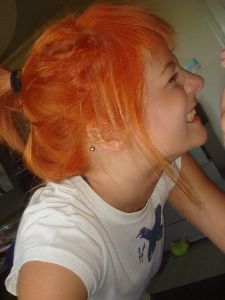 Deniz Gozen orange hair color