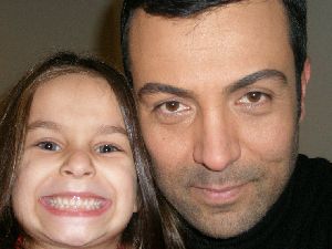 Saruhan Hunel and Ayca Turan who played the role of Ezel the young character from Kaybolan yillar