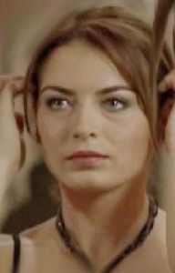 Yesim Buber as Ezel in the turkish tv series Kaybolan yillar