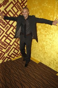 Shemar Moore : arrives at the HBO Golden Globes After Party on January, 11th 2009