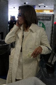 Eva Longoria at LAX airport in Los Angeles, January 30th, 2009