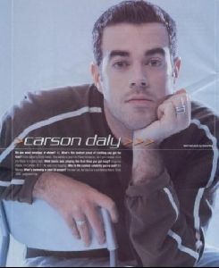 Actor carson daly : 19