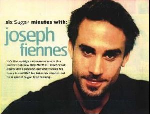 Actor joseph fiennes : 14