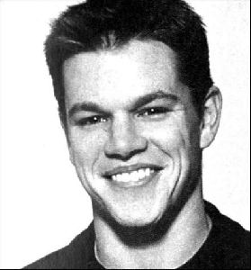 Actor matt damon : 43