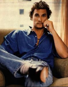 Actor matthew mcconaughey : 25