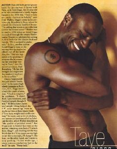 Actor taye diggs : 7