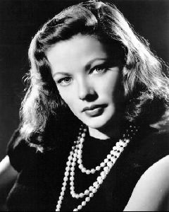 Actress gene tierney : 18