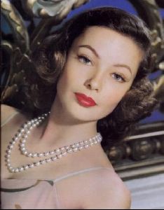 Actress gene tierney : 7