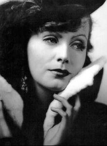 Actress greta garbo : 30