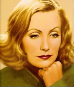 Actress greta garbo : 5