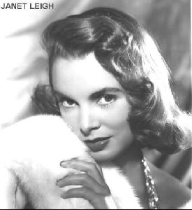 Actress janet leigh : 2