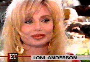 Actress loni anderson : 14