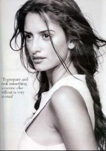 Actress penelope cruz : 10