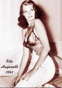 Actress rita hayworth : 9