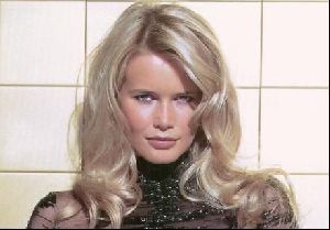 Female model claudia schiffer : 72