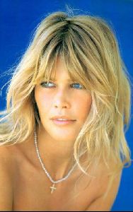 Female model claudia schiffer : 84