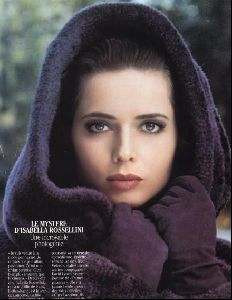 Female model isabella rossellini : 26