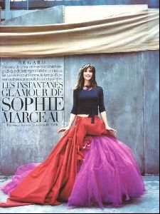 Female model sophie marceau : 30