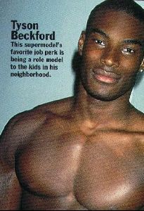 male model tyson beckford : 41