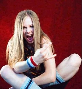 avril lavigne the rock girl