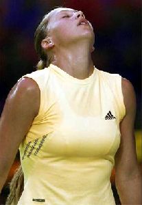 female athlete anna kournikova : ak23