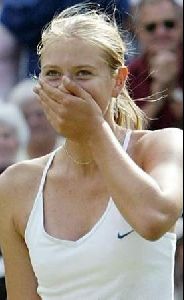 female athlete maria sharapova : ms18