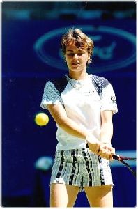 female athlete martina hingis : mh35