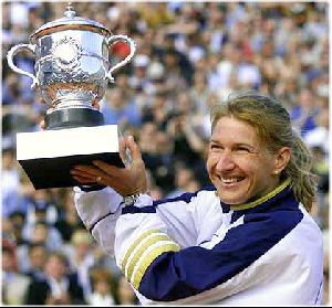 female athlete steffi graf : sg5