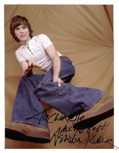 Ashton Kutcher autographed picture