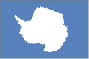 World Flags : Antarctica International Flag