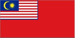 World Flags : Federation OF Malaysia Civil Ensign Flag