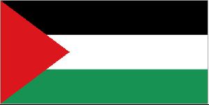 World Flags : Palestinian NATIONAL Authority Flag