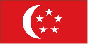 World Flags : Republic OF Singapore Presidential Flag