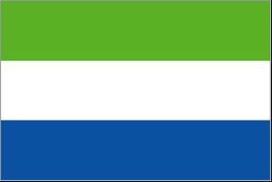 World Flags : Sierra Leone NATIONAL Flag