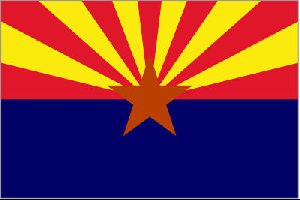 World Flags : United States OF America Arizona Flag