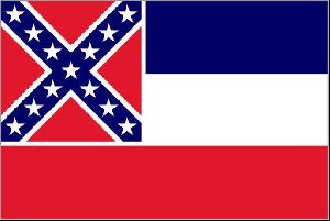 World Flags : United States OF America Mississippi Flag