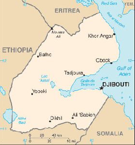 Maps of Cities : Djibouti map